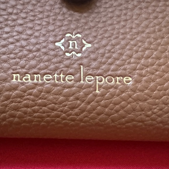 Nanette Lepore Tan Leather Wallet - Picture 8 of 8